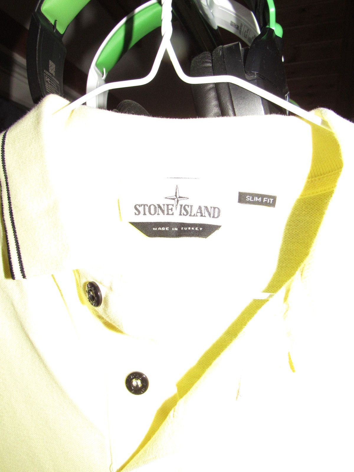 Stone Island Shadow Project Stone Island Men’s Yellow Polo Size US S / EU 44-46 / 1 - 2 Thumbnail