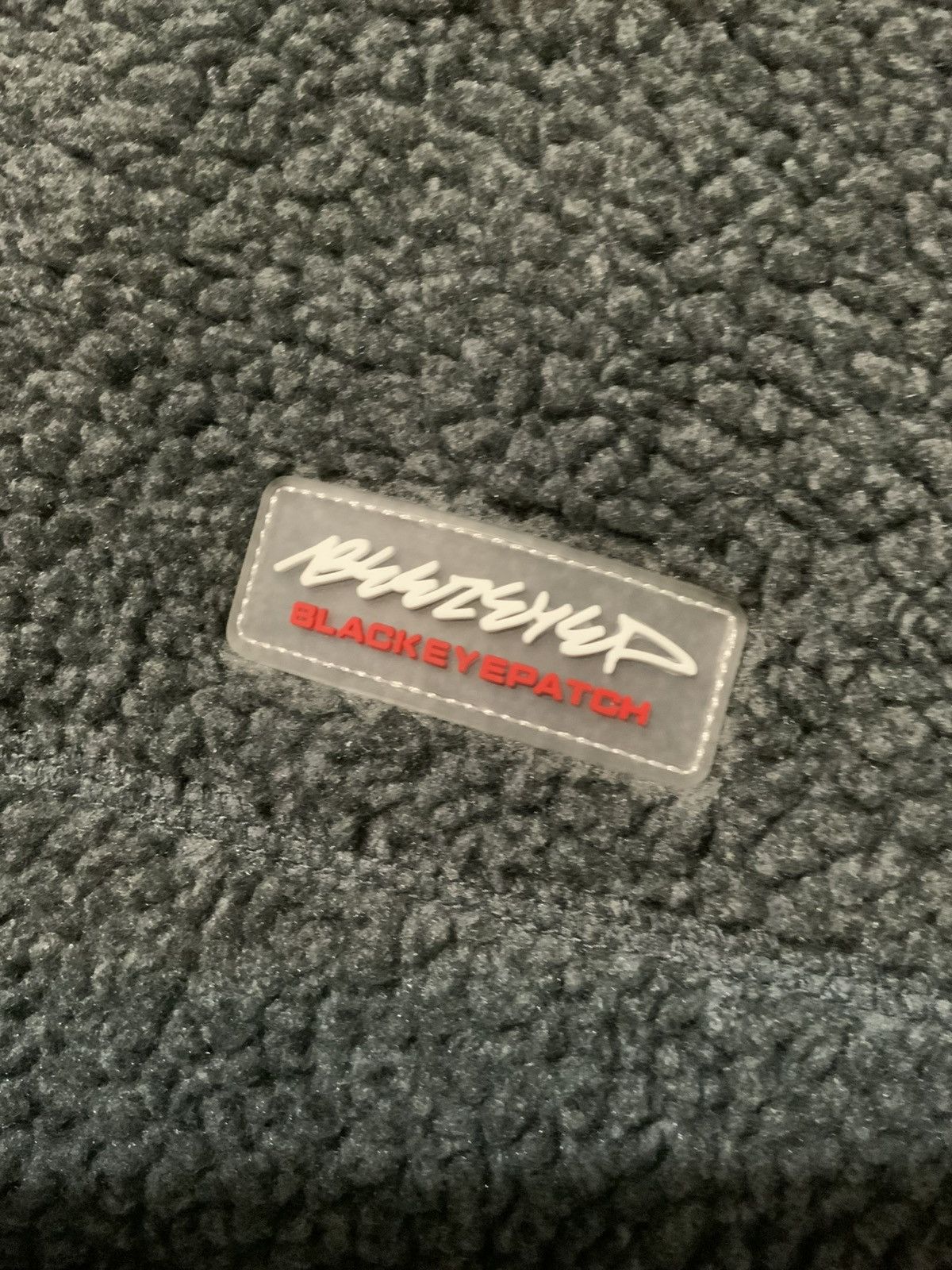 BlackEyePatch × Japanese Brand Black Eye Patch Tokyo Japan Sherpa Pile Teddy Fleece Jacket Size US M / EU 48-50 / 2 - 5 Thumbnail