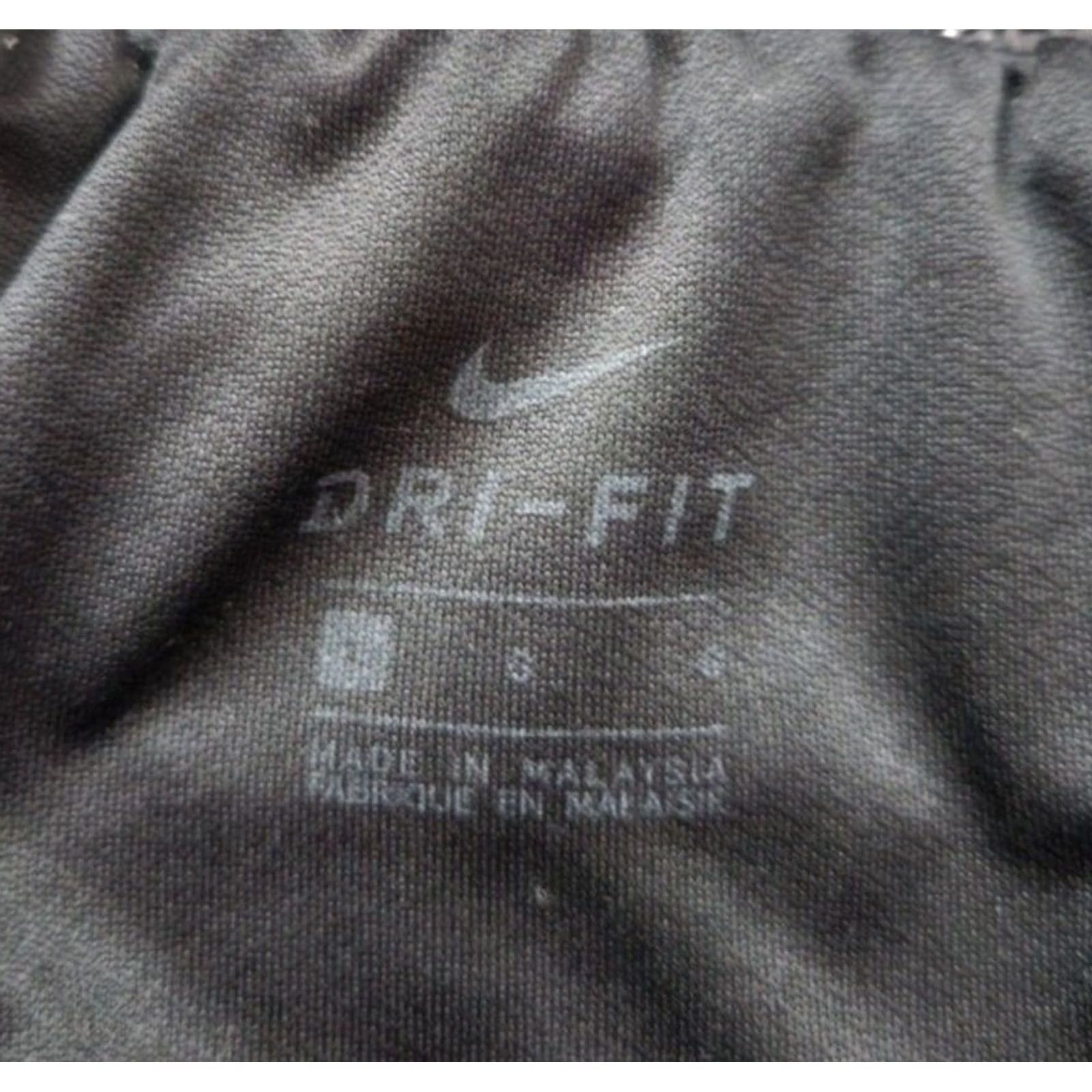 Nike Nike Womens L Running Shorts Just Do It All Over Print Elastic Waist Lined Size 36" / US 14 / IT 50 - 4 Thumbnail