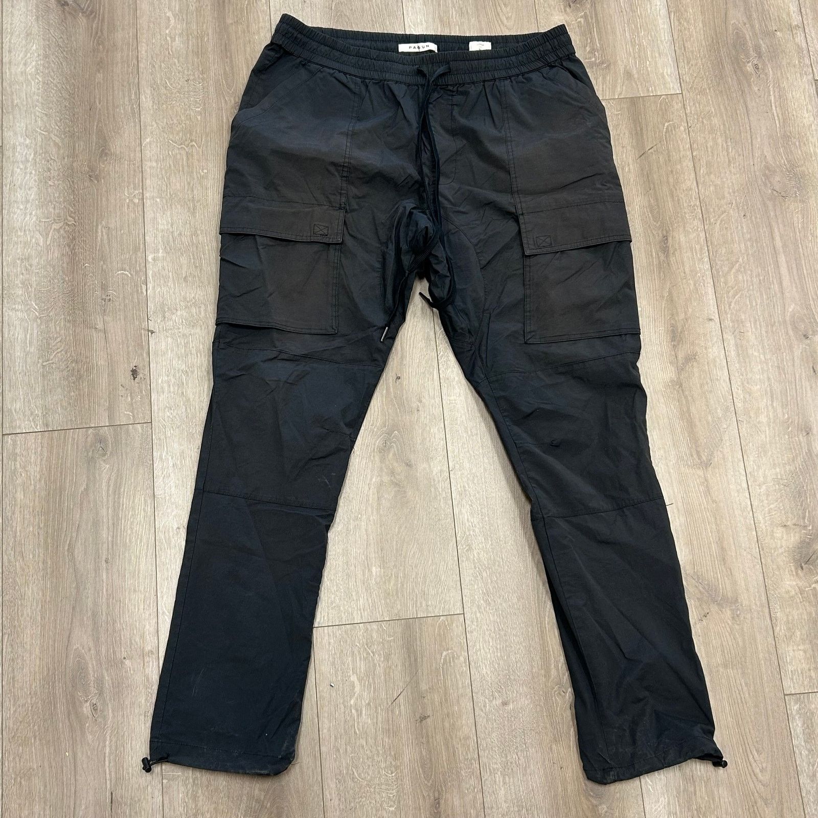 Pacsun PacSun black slim cargo jogger pants size XL B14 Size US 36 / EU 52 - 1 Thumbnail