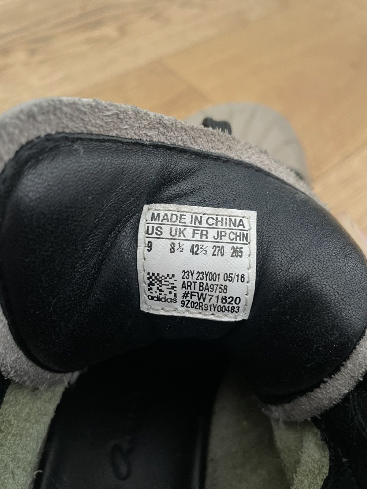 Adidas × Rick Owens Rick Owens X Adidas Mastodon Size US 9 / EU 42 - 8 Thumbnail