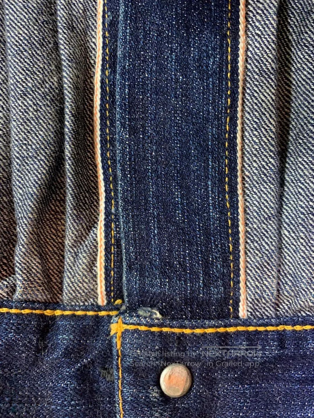 Other Vintage Japanese Denim Jacket Lot6001W. Size US XXS / EU 40 - 6 Thumbnail