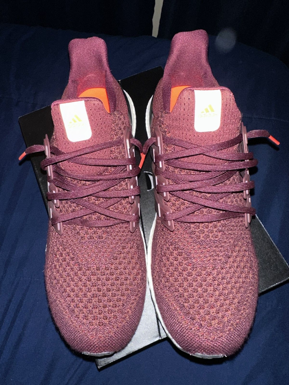 Adidas Ultraboost 1.0 Burgundy Size US 11 / EU 44 - 2 Thumbnail