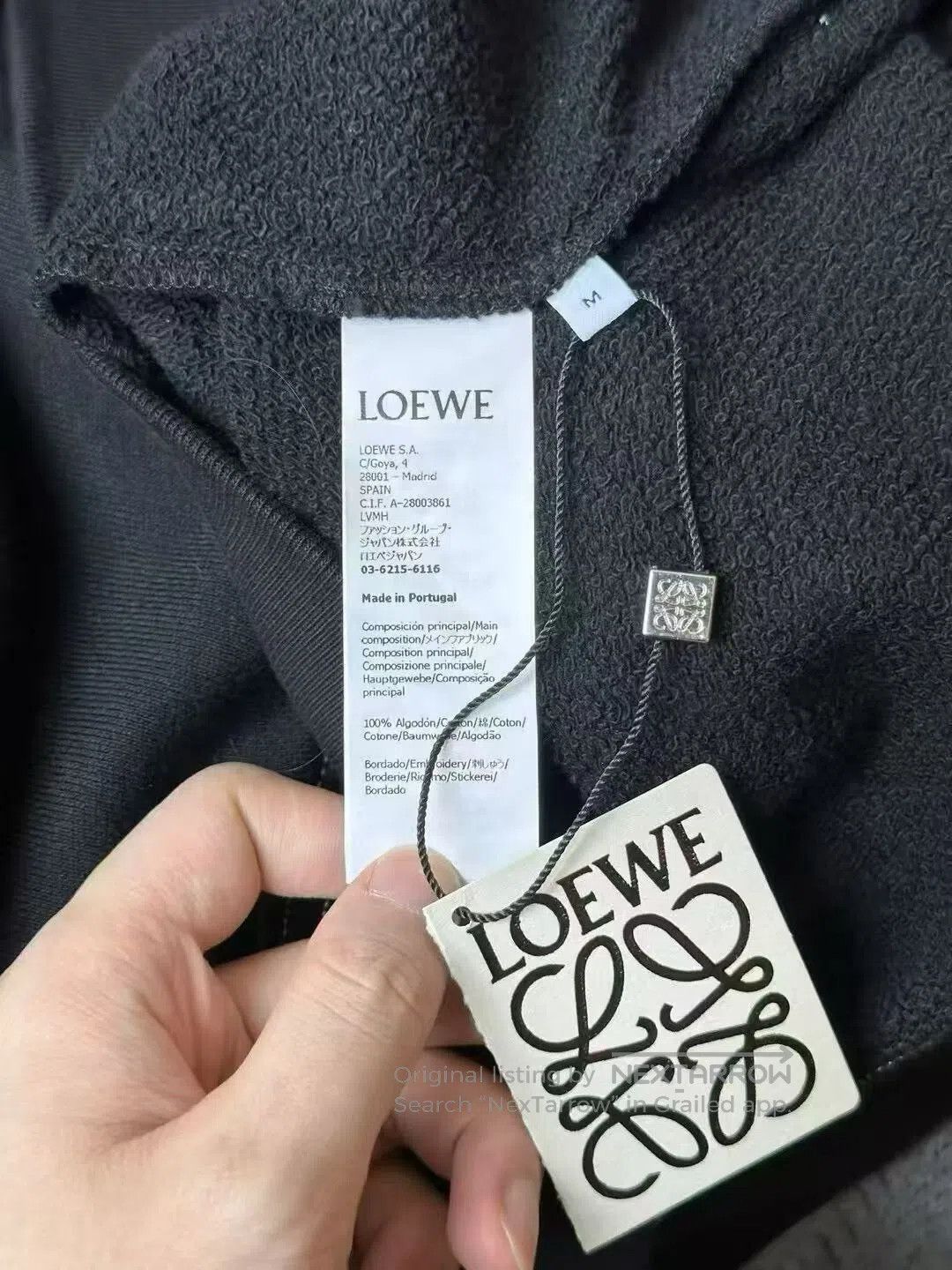 Loewe Loewe Stitch Detail Hoodie. Size US M / EU 48-50 / 2 - 4 Thumbnail