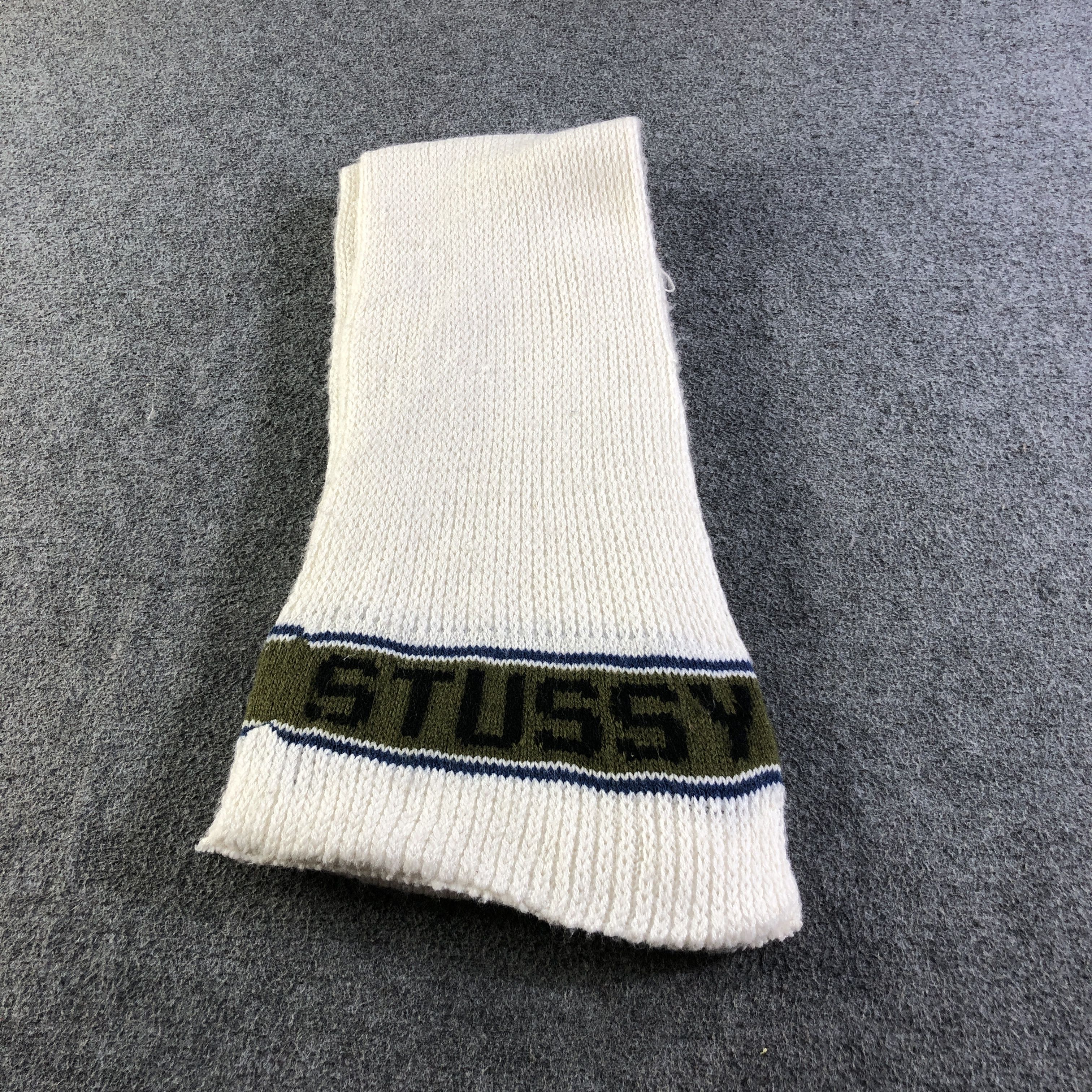 Stussy Stussy Wool Scarf Muffler Neckwear V2732 Size ONE SIZE - 2 Thumbnail
