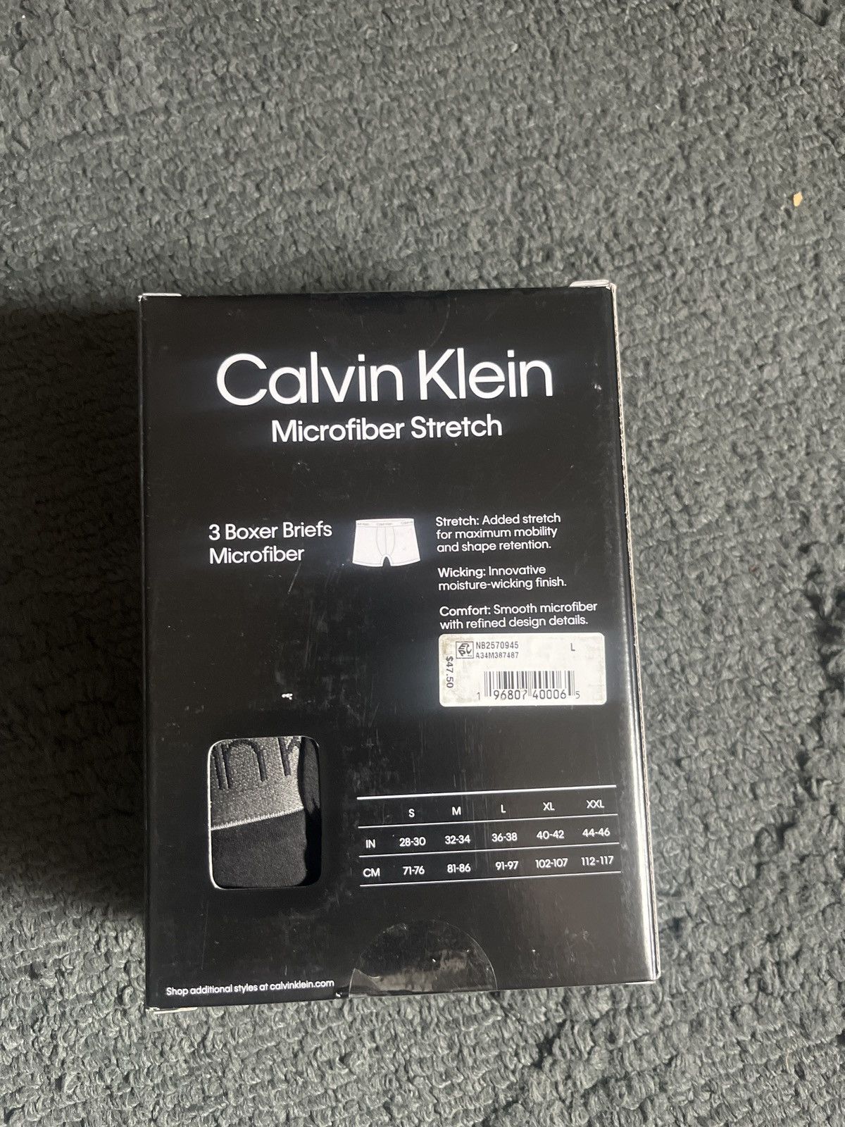 Calvin Klein Calvin Klein microfiber stretch Size 36 - 1 Thumbnail