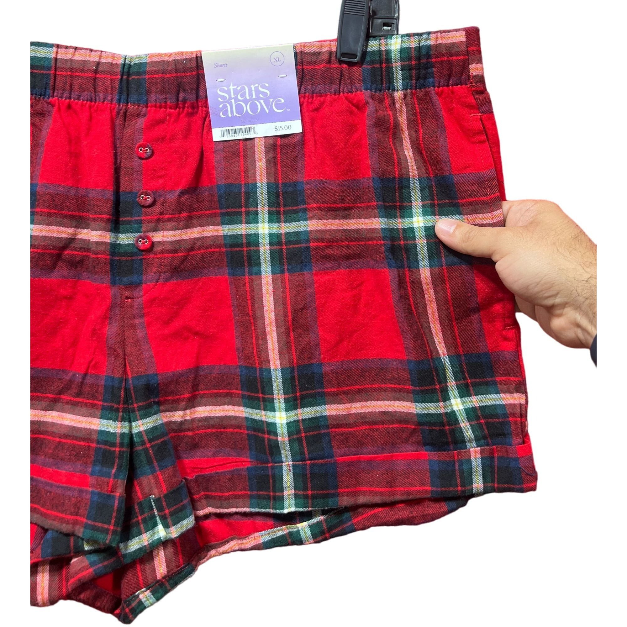 Other Star Above - Women's Perfectly Cozy Flannel Pajama Short - R Size ONE SIZE - 10 Thumbnail