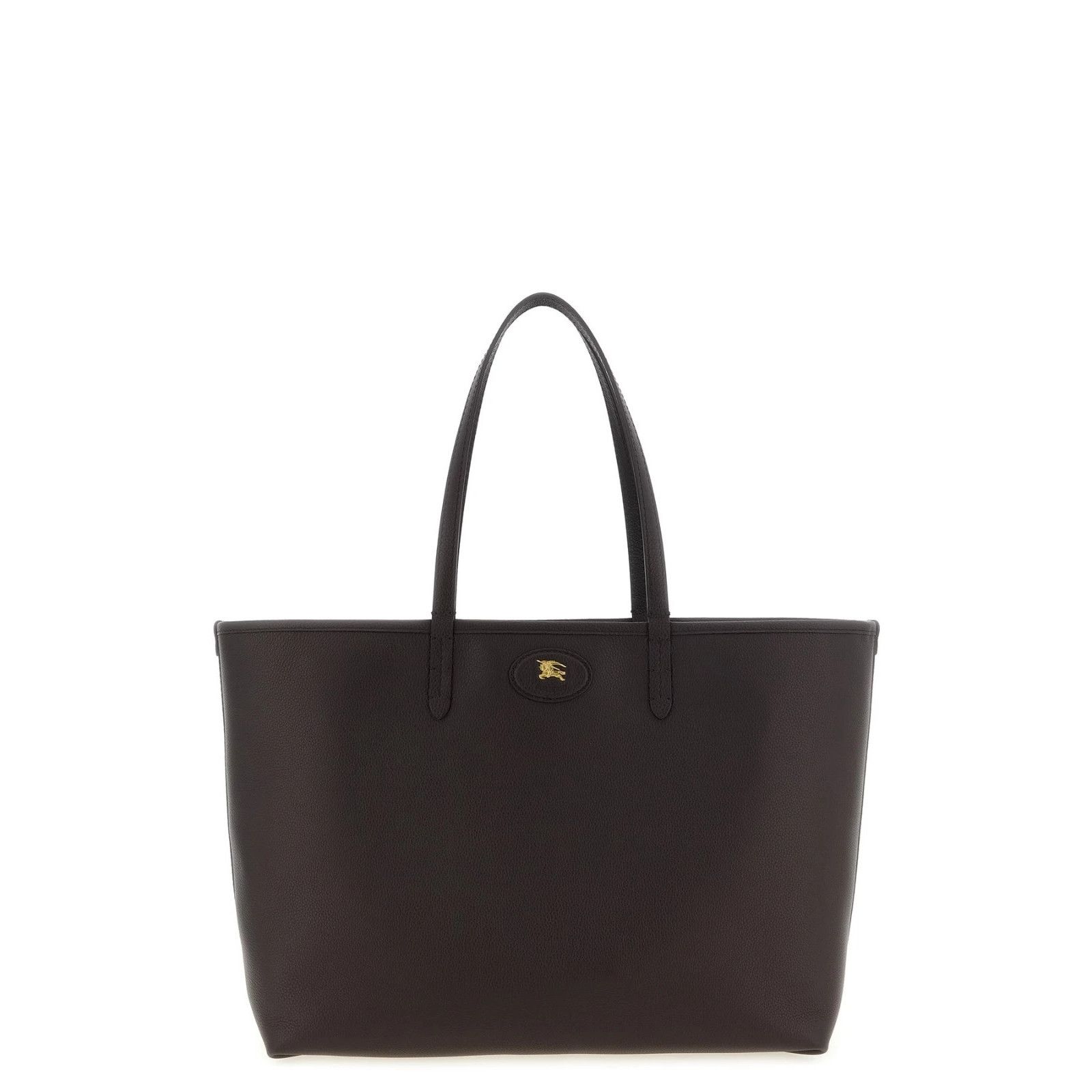 Burberry Burberry Medium Bloomsbury Reversible Check Black Leather Sh Size ONE SIZE - 1 Thumbnail