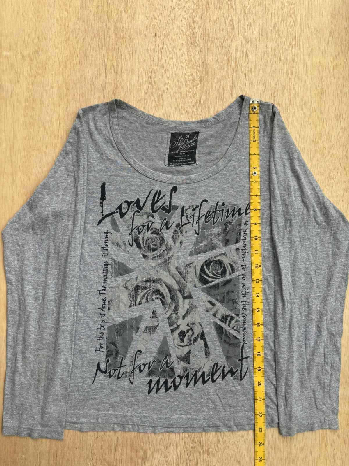 Hysteric Glamour × If Six Was Nine × Japanese Brand Y2k Loves for a Lifetime Ifsixwasnine Lgb style Longsleeve Size US M / EU 48-50 / 2 - 7 Thumbnail