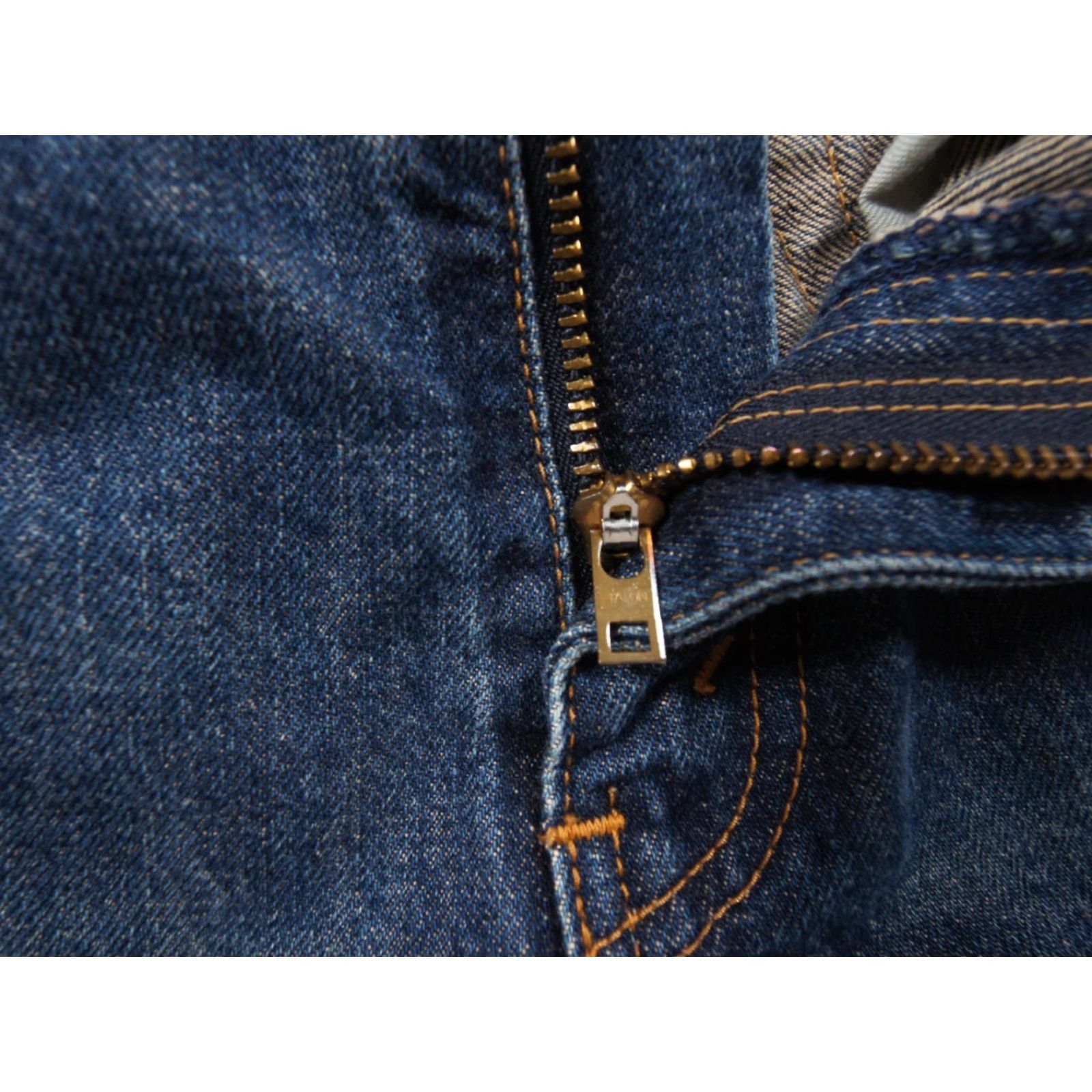 Levi's VINTAGE Levi's Jeans Mens 28x34 Blue Denim Pants Big E Selvedge Japan J22 Talon Size US 28 / EU 44 - 6 Thumbnail