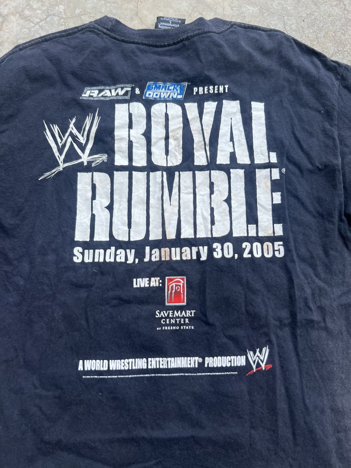 WWE Vintage WWE WWF Royal Rumble Shirt Size US L / EU 52-54 / 3 - 6 Thumbnail