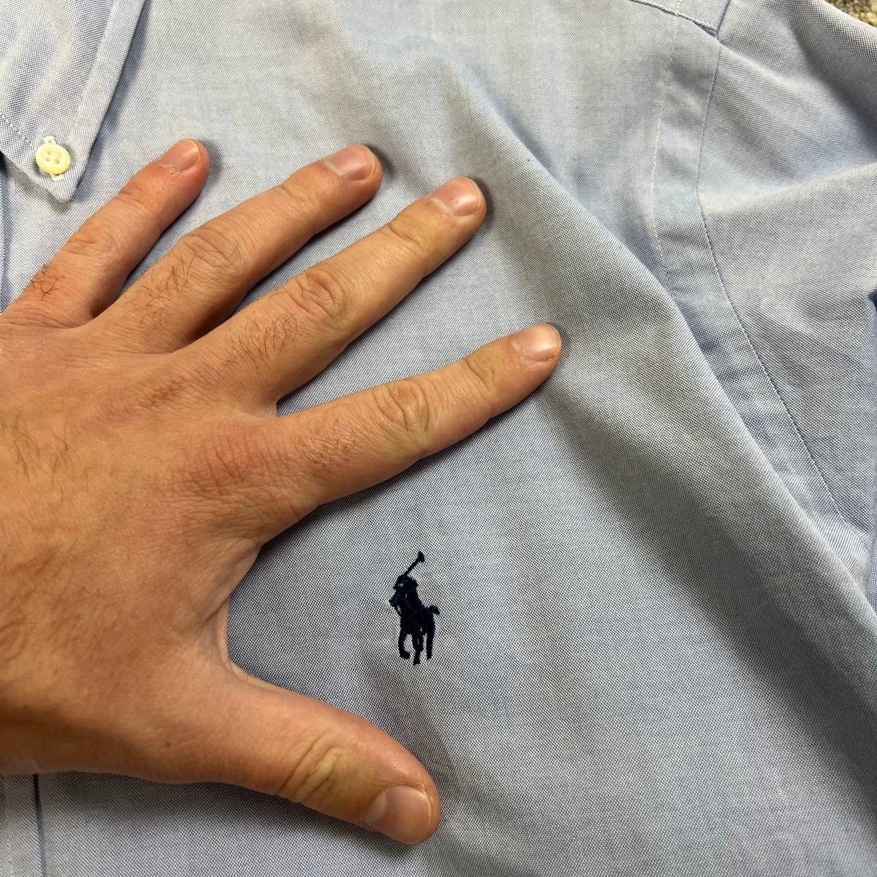 Polo Ralph Lauren Polo Ralph Lauren Vintage Y2K Luxury Button Up Shirt Size US L / EU 52-54 / 3 - 4 Thumbnail