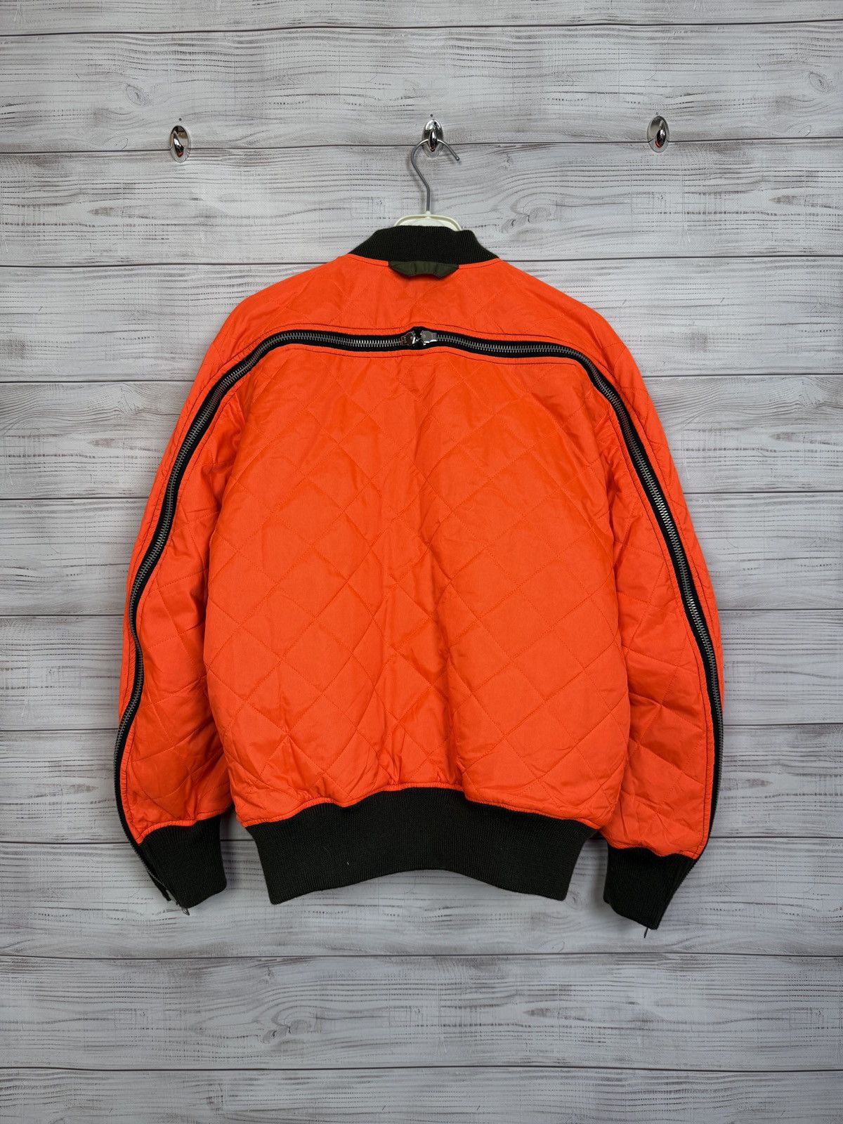 Diesel DIESEL Y2K Skin USA Aviator MA1 Reversible Bomber Jacket Size US S / EU 44-46 / 1 - 4 Thumbnail
