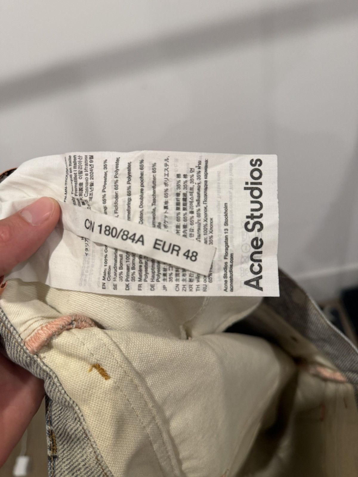 Acne Studios Acne Studios Wallet Chain Detail Pants Size US 32 / EU 48 - 10 Thumbnail