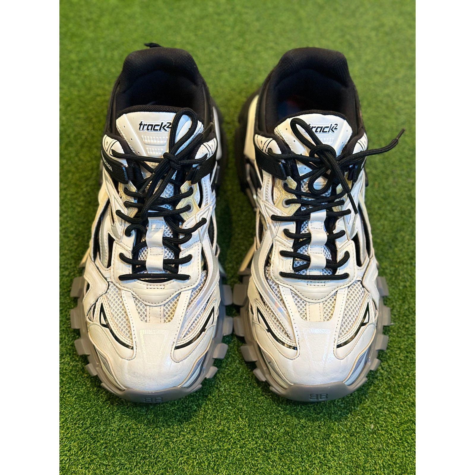 Balenciaga Size 12 - Balenciaga Track 2.0 Black White Size US 12 / EU 45 - 3 Thumbnail