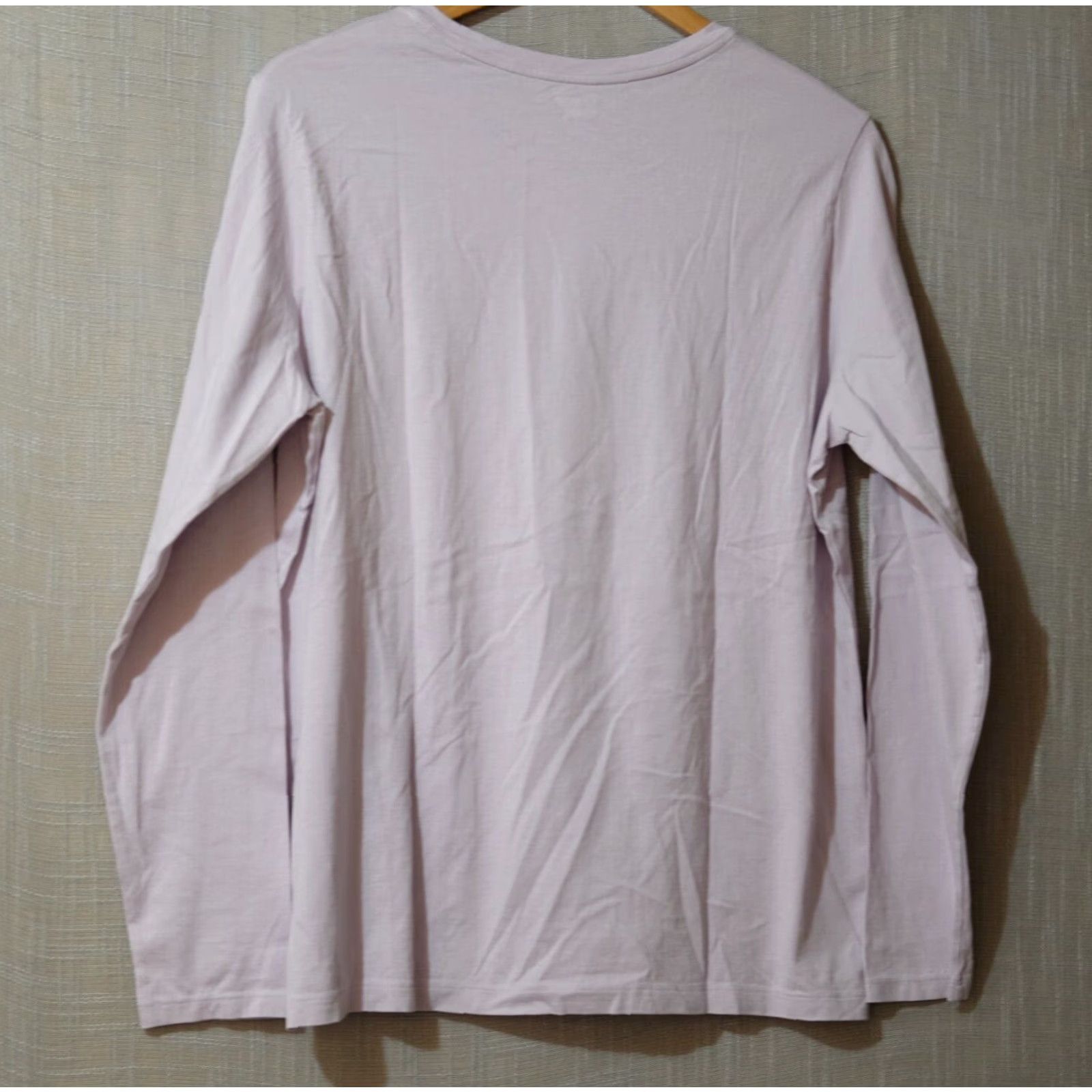 Lands' End Lands' End Relaxed Fit Long Sleeve Tee Purple Cotton Womens L VINTAGE? Size L / US 10 / IT 46 - 5 Thumbnail