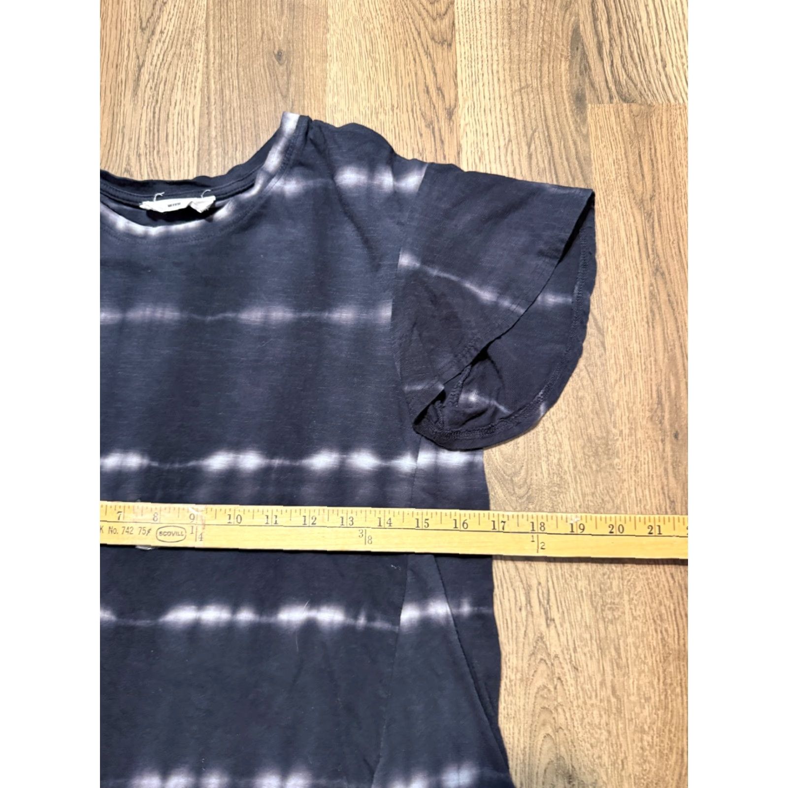 Doublet Double Zero Shirt Womens Medium Black White Tie Dye Short Sleeve Shirt Size M / US 6-8 / IT 42-44 - 6 Thumbnail