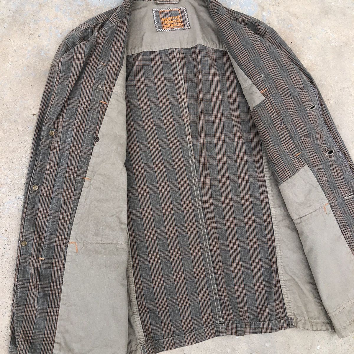 Marithe + Francois Girbaud Vintage Marithe Francois Girbaud Zipper Coat Blazer Jacket Size US M / EU 48-50 / 2 - 8 Thumbnail