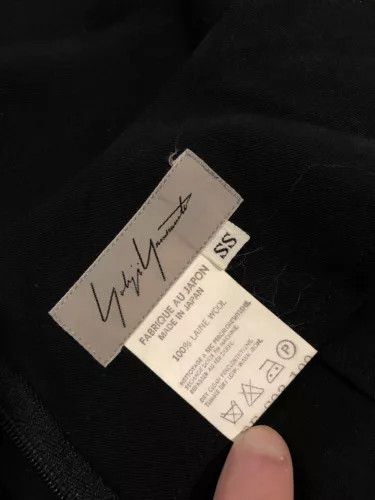Yohji Yamamoto Yohji Yamamoto black skirt Sz SS Size 28" / US 6 / IT 42 - 6 Thumbnail