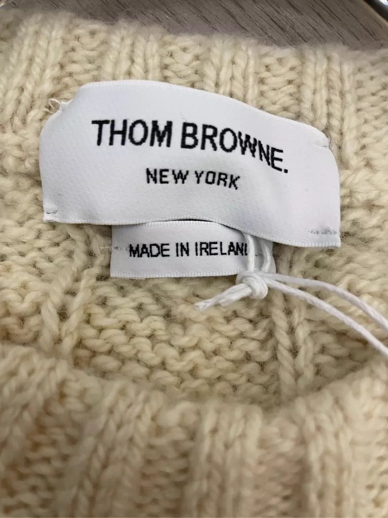 Thom Browne Thom Browne size4 A wool turtleneck sweater Size US XL / EU 56 / 4 - 4 Thumbnail