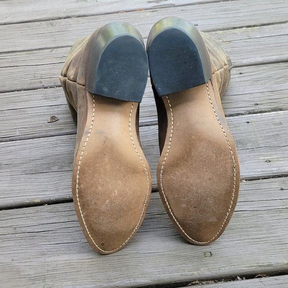 Vintage Vintage 80s Laredo Slouchy Western Boho Brown Leather Distre Size US 8.5 / EU 41-42 - 5 Thumbnail