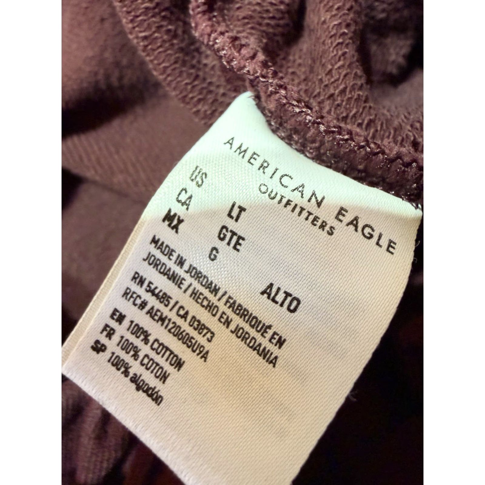 American Eagle Outfitters American Eagle Outfitters Jogger Pants Men LT Large Tall Red Pockets Tapered Athletic Activewear 4-Season Sport Size US 33 - 4 Thumbnail