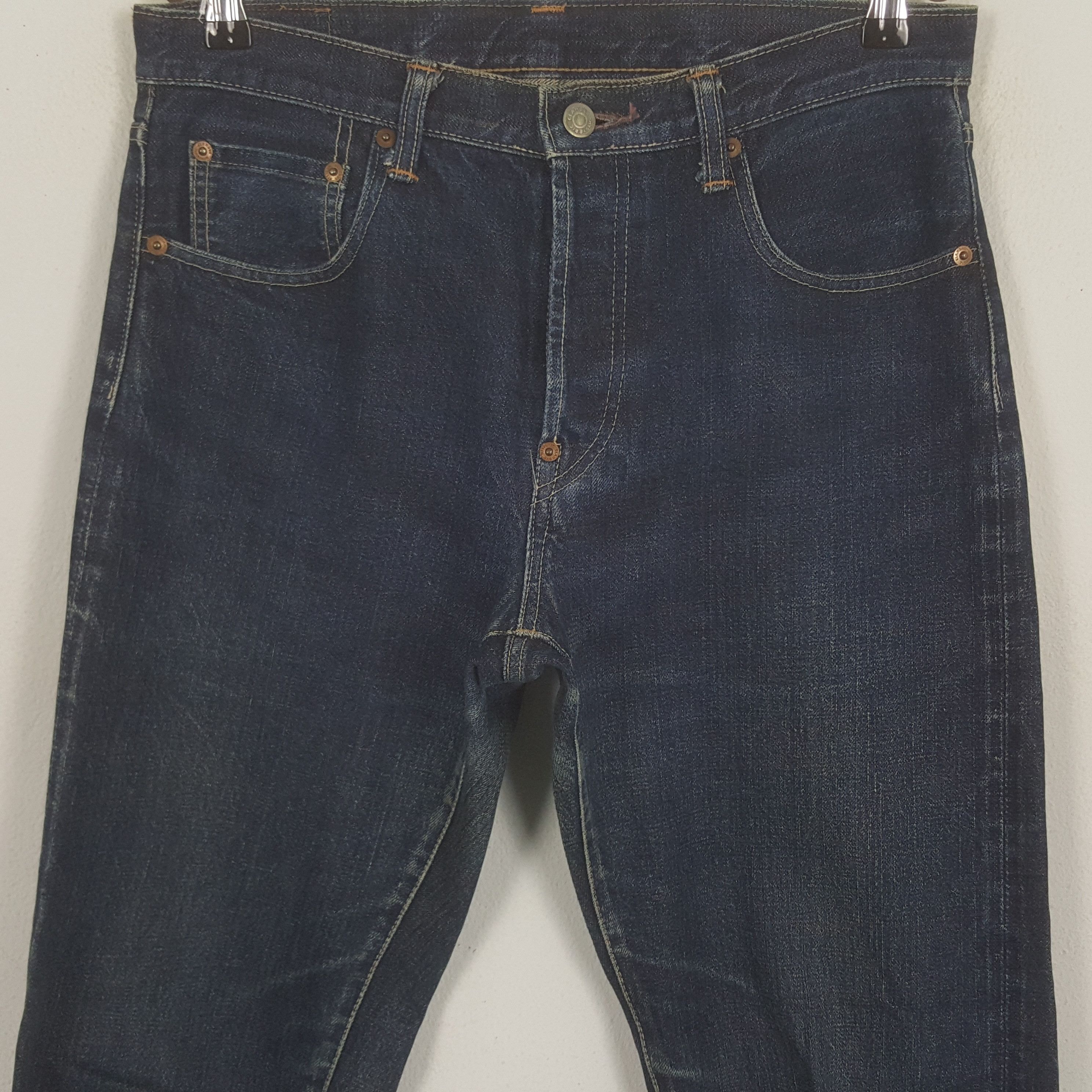 Hysteric Glamour × Japanese Brand × Vintage Vintage Hysteric Glamour Japanese Brand Custom Art Jeans Size US 31 - 5 Thumbnail
