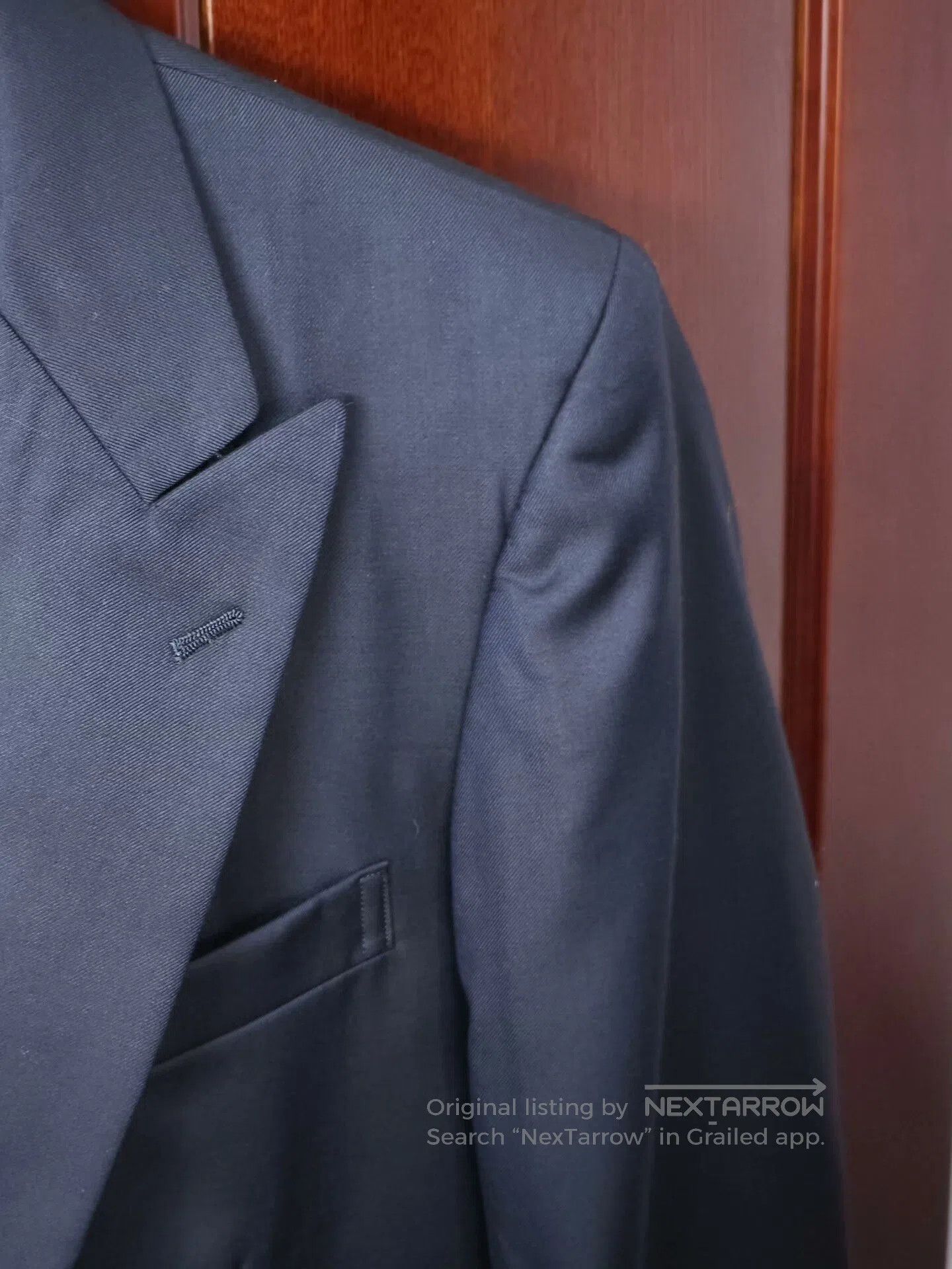 Tallia Italian Custom Wool Suit Jacket. Size US M / EU 48-50 / 2 - 2 Thumbnail
