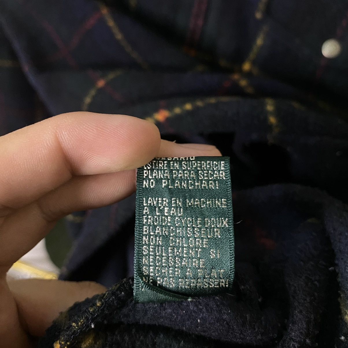 Polo Ralph Lauren × Ralph Lauren × Vintage Vintage Ralph Lauren Plaid Fleece Jacket Size US M / EU 48-50 / 2 - 6 Thumbnail
