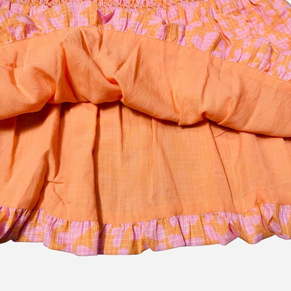 Free People NWT New $108 Free People Annalise Shell Coral Combo Mini Dr Size XL / US 12-14 / IT 48-50 - 6 Thumbnail