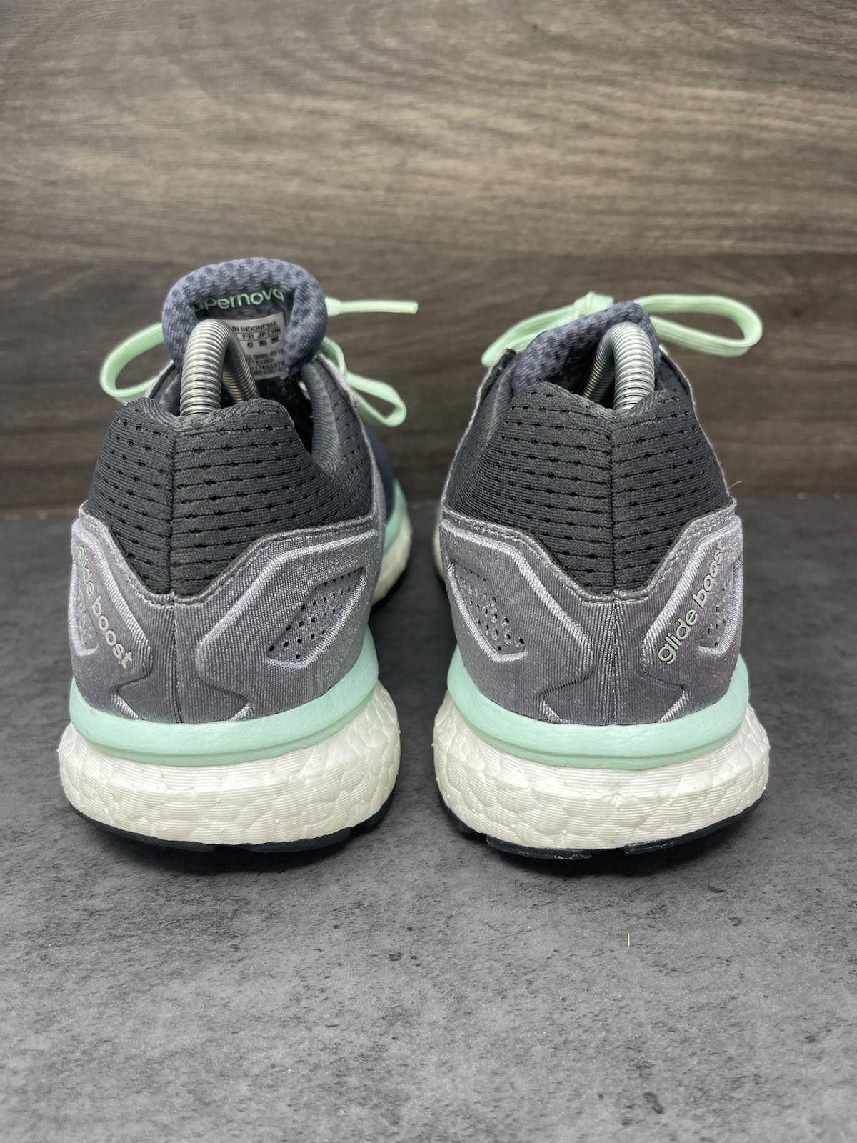 Adidas Adidas Supernova Glide Boost Shoes Womens Size 9.5 Grey Size US 9.5 / IT 39.5 - 6 Thumbnail