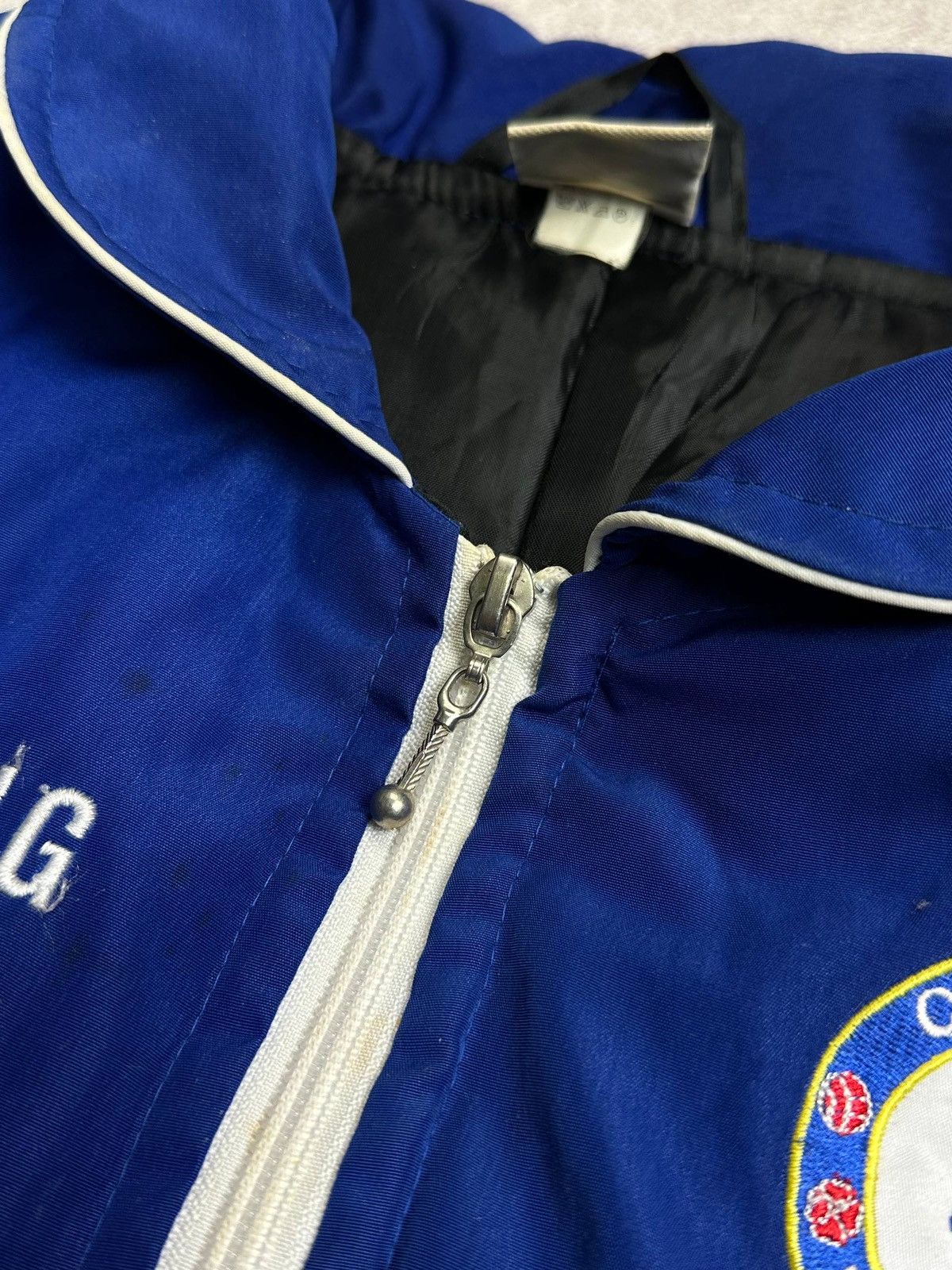 Chelsea Soccer Vintage FC Chelsea Football Blue Soccer Bomber Jacket L Size US L / EU 52-54 / 3 - 4 Thumbnail