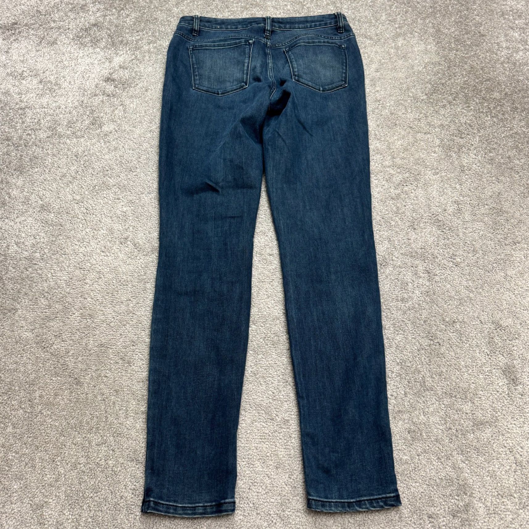 Prana Prana Kara Skinny Denim Jeans Womens 6 Blue Dark Wash Organic Cotton Mid Rise Size 28" / US 6 / IT 42 - 2 Thumbnail