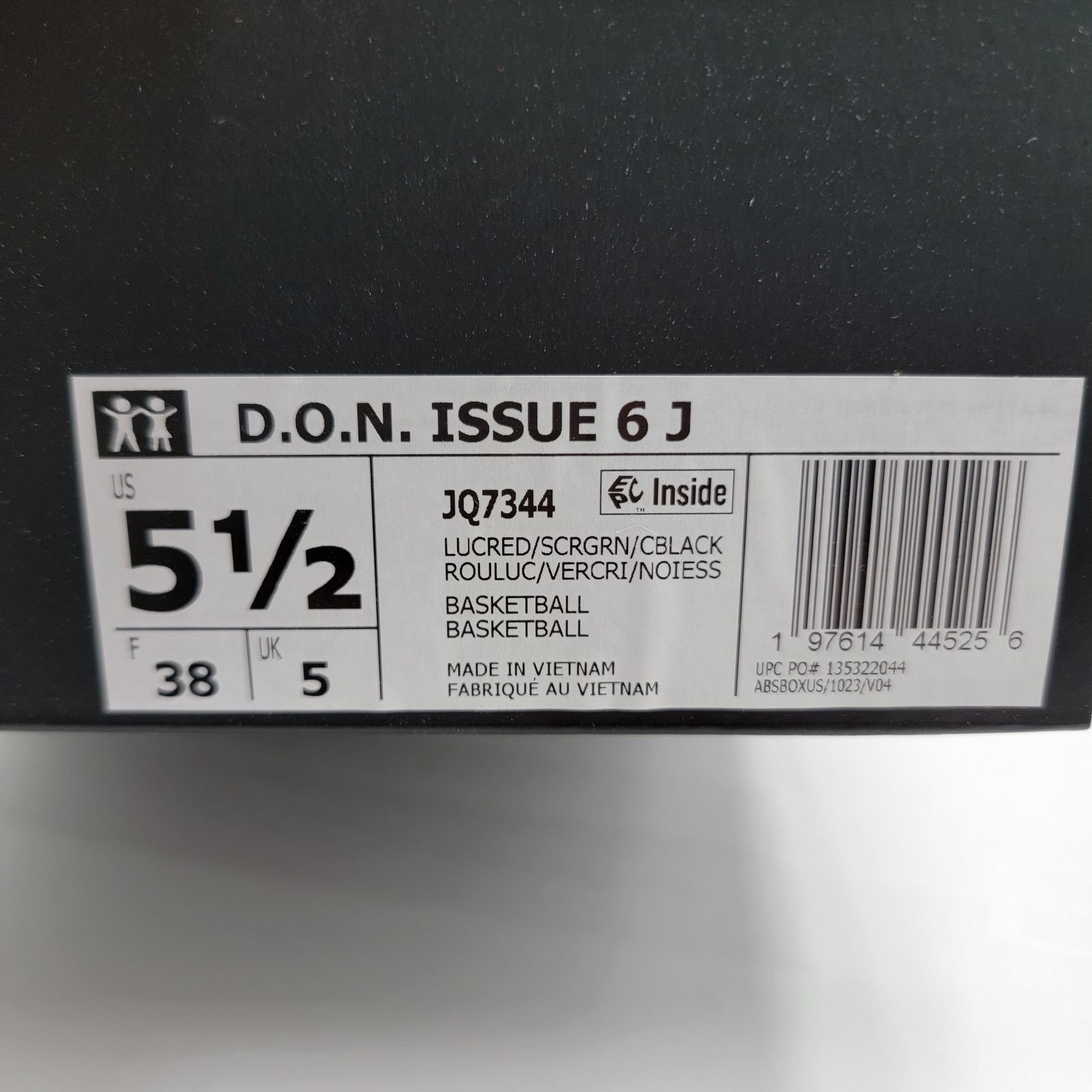 Adidas Adidas D.O.N. Issue #6 Big Apple Red Green Sneakers - Sz 5.5 Size US 5.5 / EU 38 - 10 Thumbnail