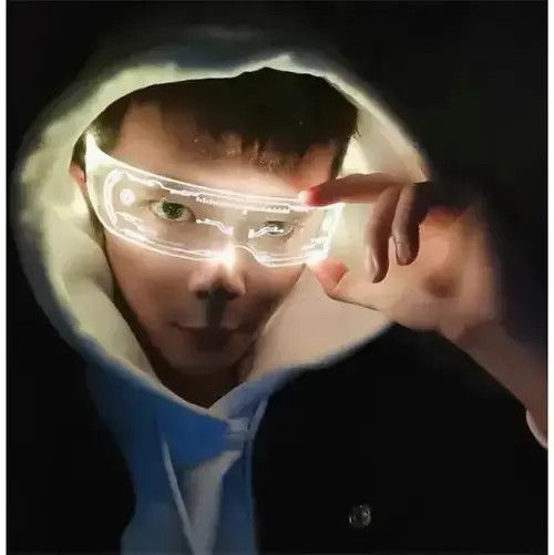 Japanese Brand × Vintage LED Luminous Sunglasses Vintage Punk Size ONE SIZE - 2 Thumbnail