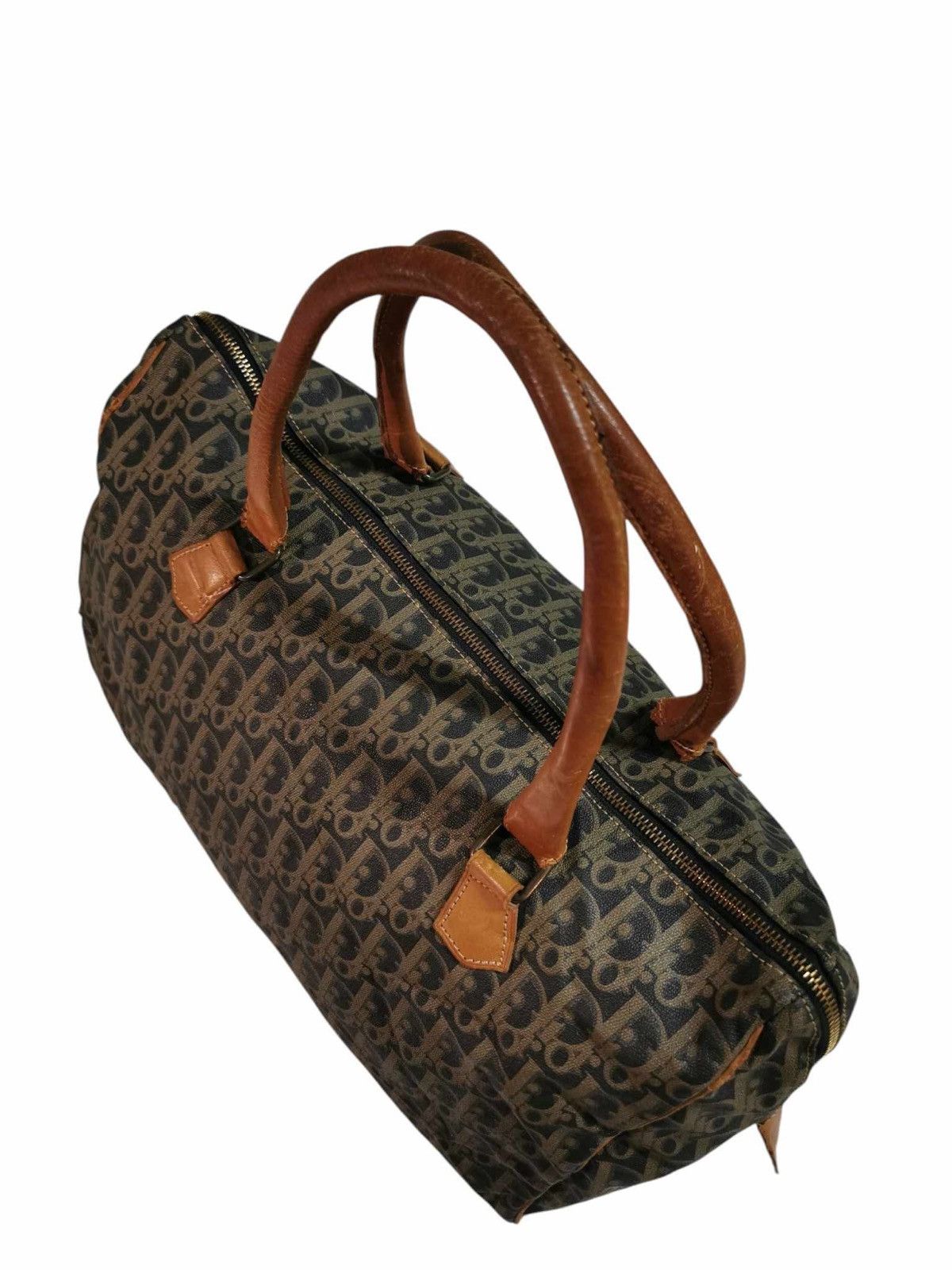 Dior Vintage Christian Dior Trotter Pattern handbag Monogram Size ONE SIZE - 2 Thumbnail