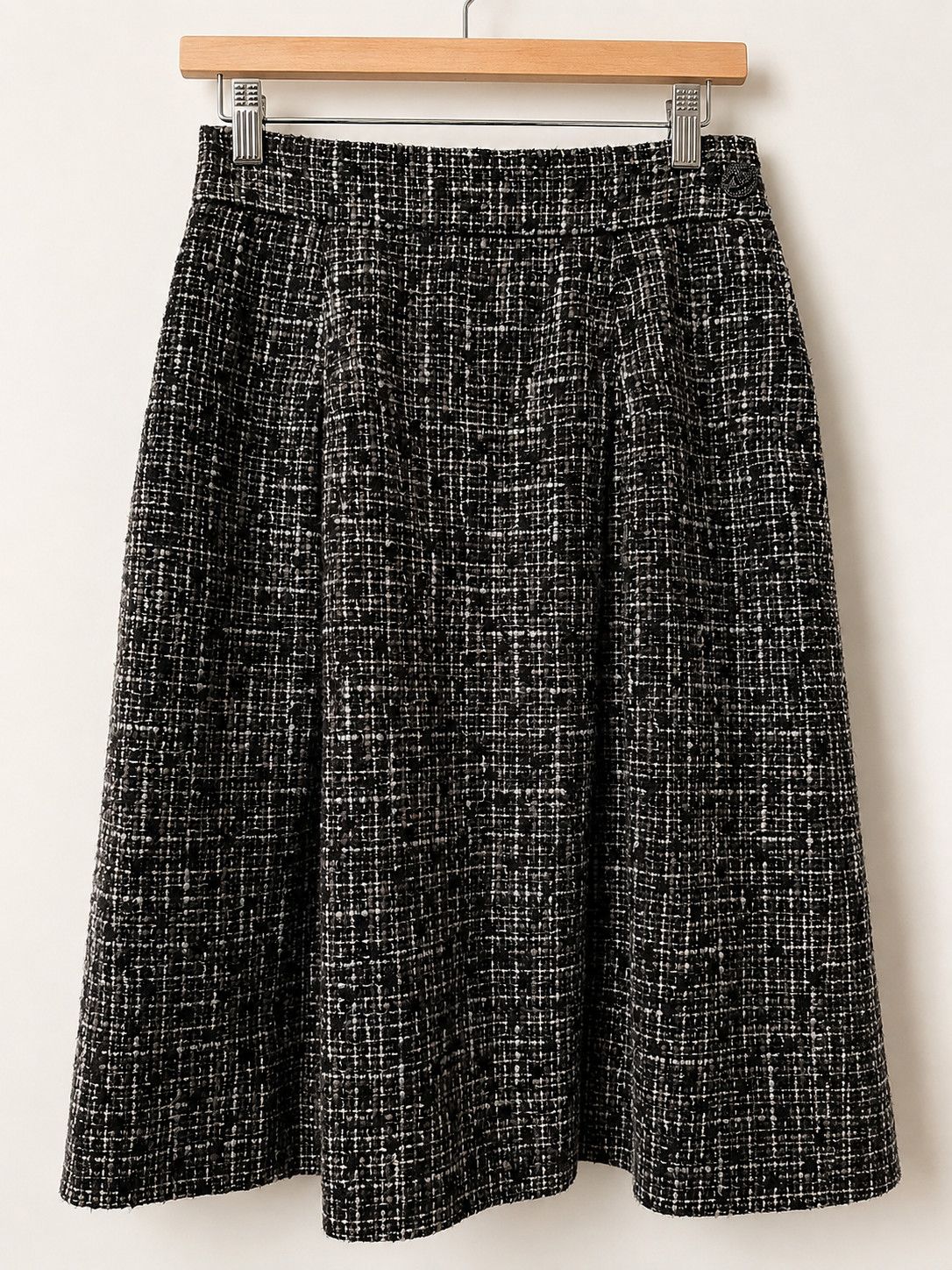 Chanel CHANEL Vintage 2009 Tweed Skirt FR36 Karl Lagerfeld Size 25" / US 0 / IT 36 - 1 Thumbnail