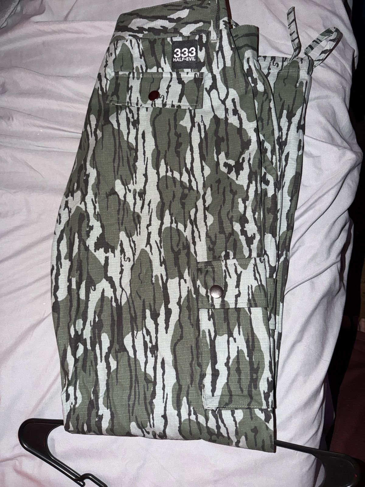 Half Evil 333 Half-Evil Camouflage Cargo Pants Size 32 Button Pockets Size US 32 / EU 48 - 6 Thumbnail
