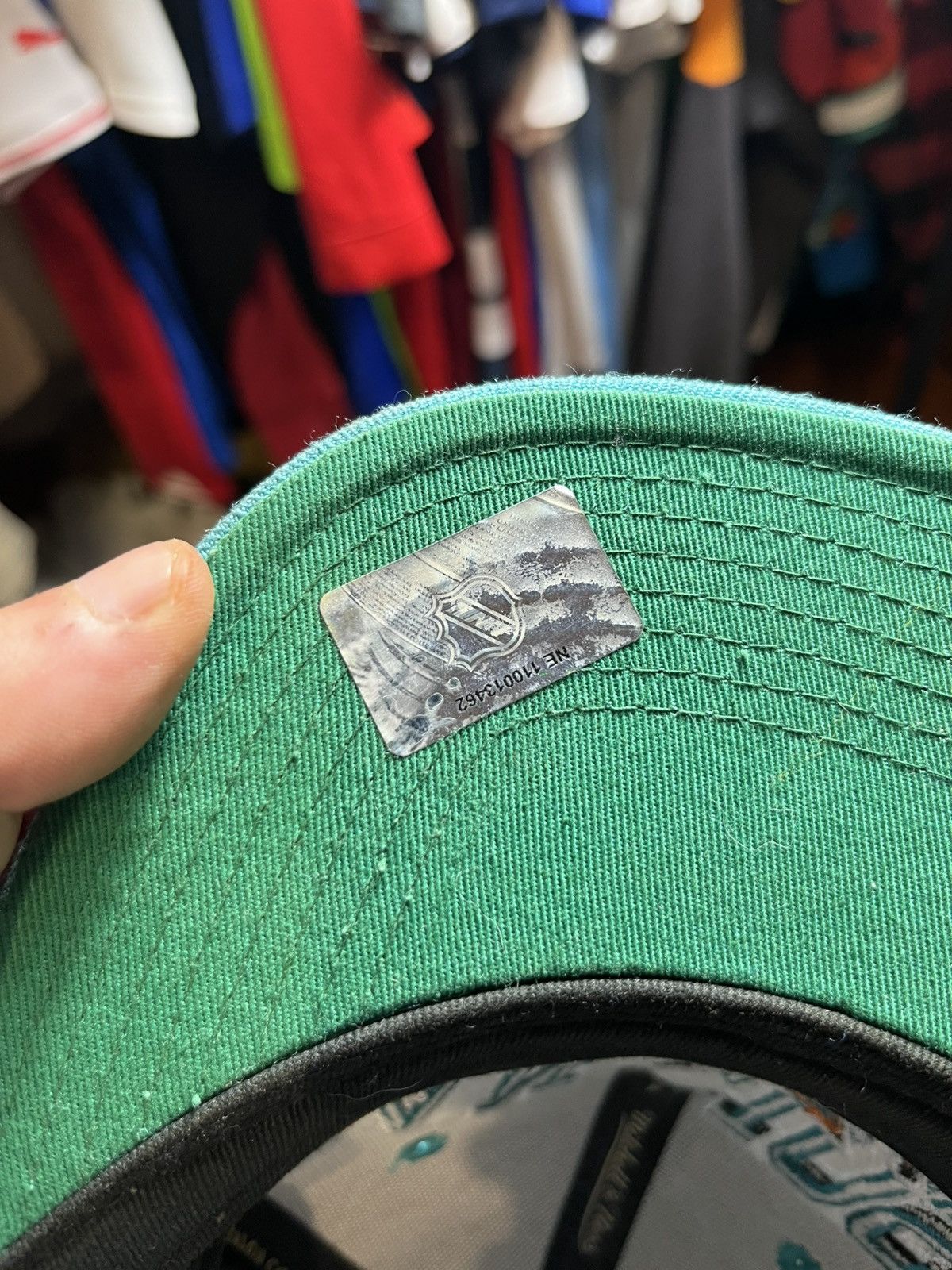NHL SAN JOSE SHARKS NHL HOCKEY FAN PROMO CAP MICHELL&NESS Size ONE SIZE - 6 Thumbnail