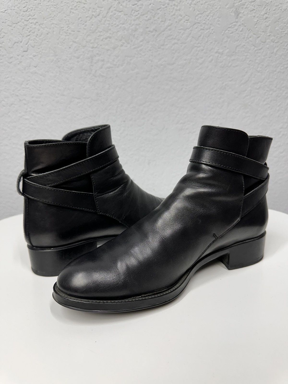 Tod's Vintage Guidi Style AS 98 Leather Boots Italy Design Poell Size US 7 / EU 40 - 10 Thumbnail