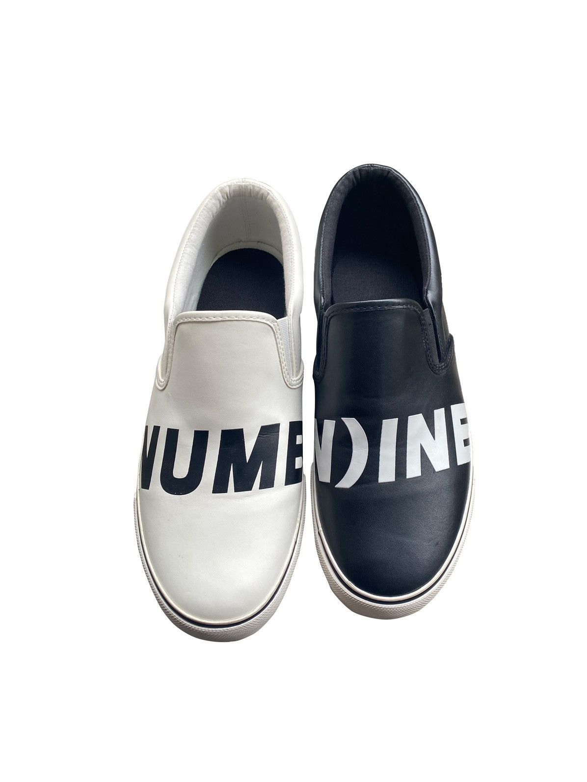 Number (N)ine NUMBER (N)INE DUAL LOGO SLIP ON Size US 10 / EU 43 - 2 Thumbnail