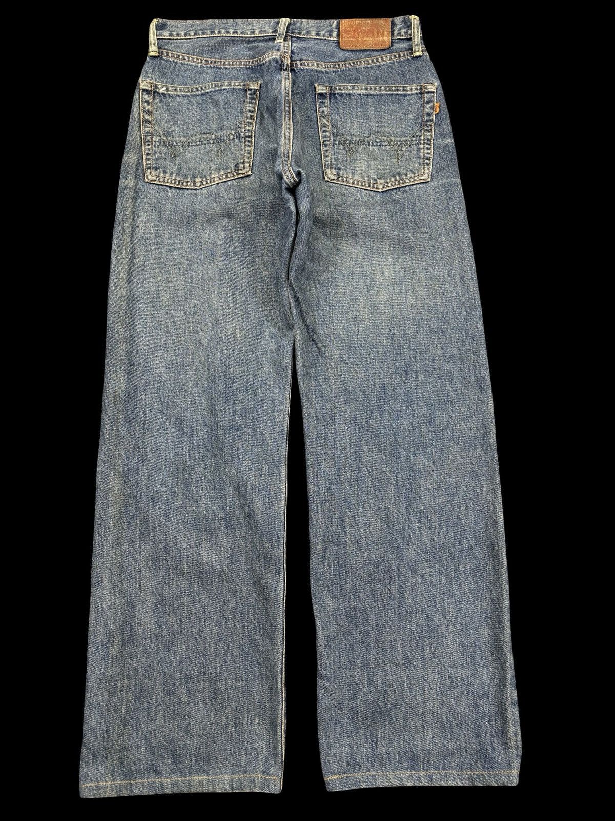 Edwin 💥Wide Selvedge💥Edwim 505x Selvedge Rusty Style Denim K17 Size US 31 - 2 Thumbnail