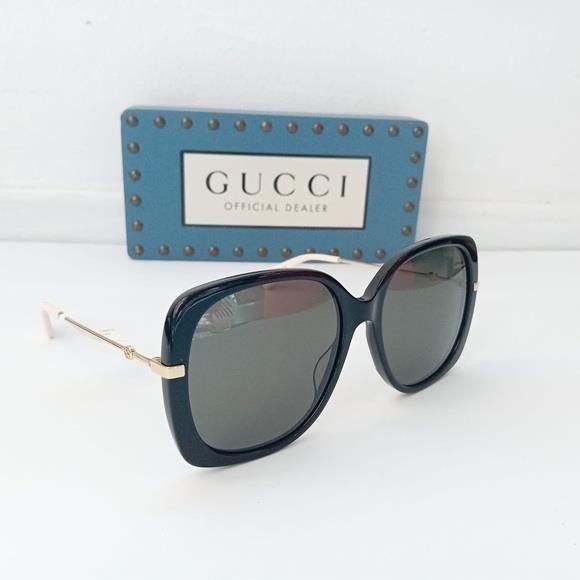 Gucci GUCCI Square Frame GG0511S Sunglasses Black Size ONE SIZE - 6 Thumbnail