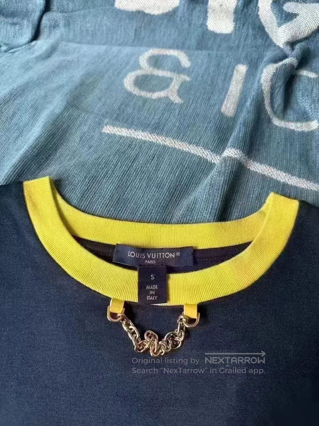 Louis Vuitton Louis Vuitton New Navy Chain Short-Sleeve. Size US M / EU 48-50 / 2 - 3 Thumbnail