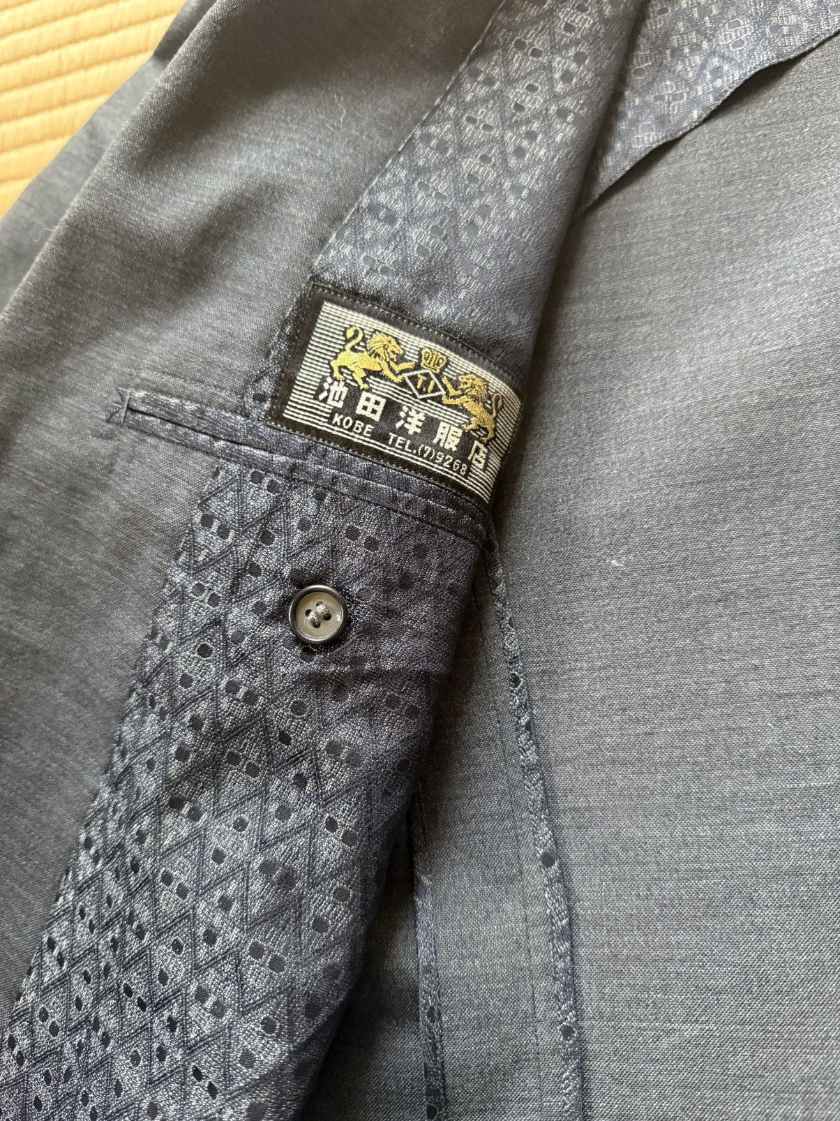 Other Spring&Autumn Vintage Japanese Suit – Tetoron × Nichibo Size 44R - 15 Thumbnail