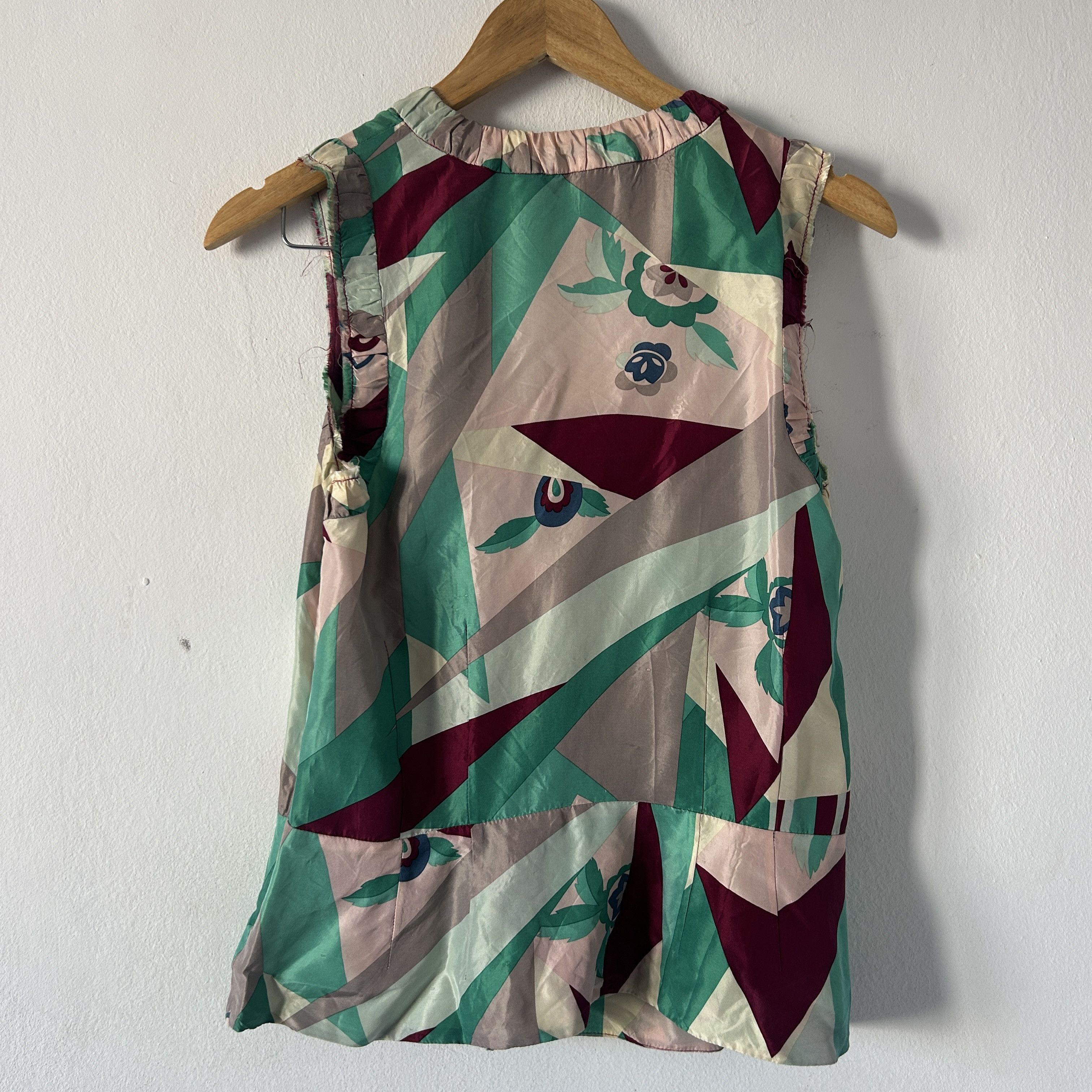 Marc Jacobs Vintage Marc Jacobs y2k geometrical print blouse Size M / US 6-8 / IT 42-44 - 8 Thumbnail