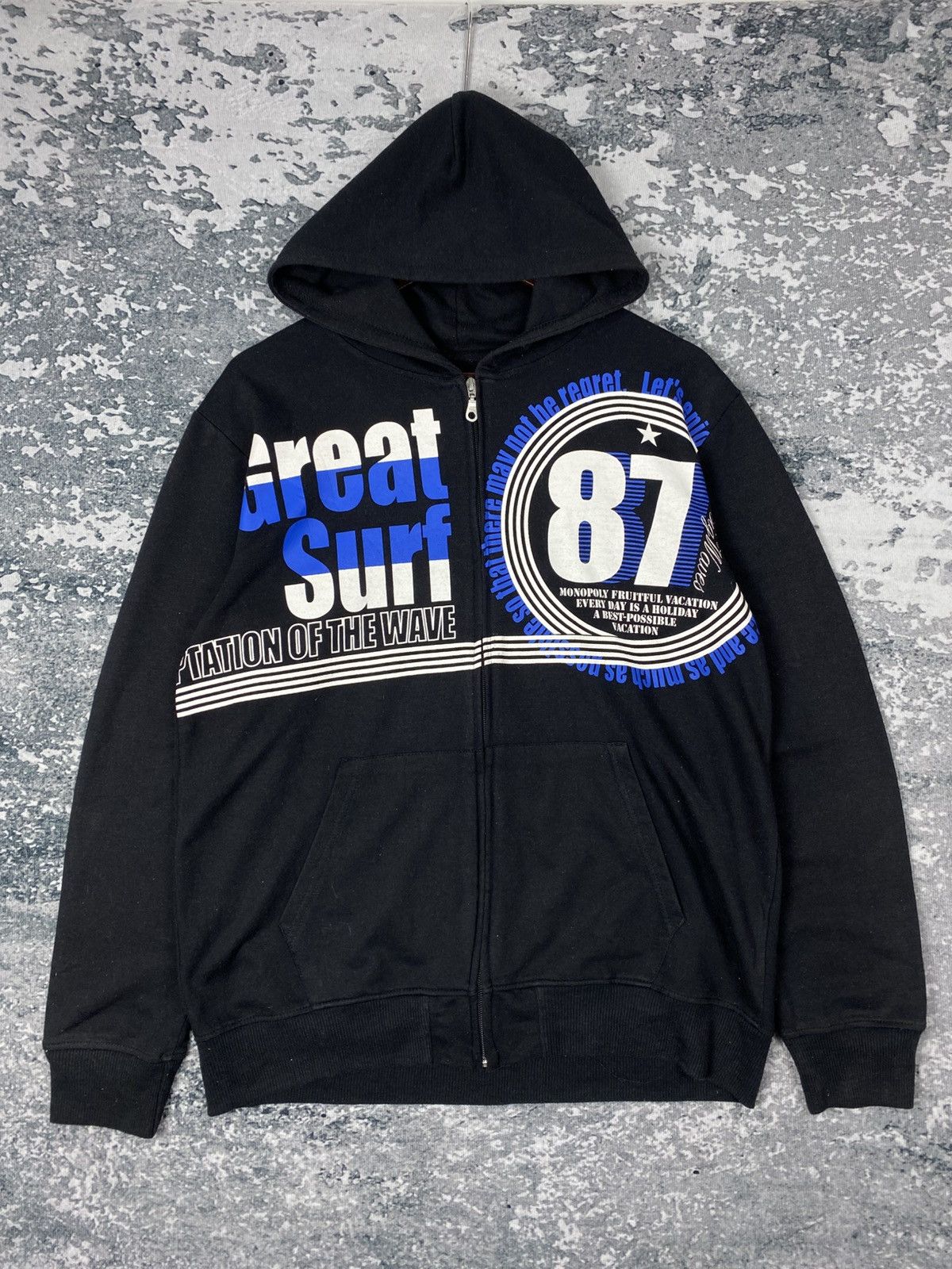 Japanese Brand Vintage Japanese Brand Zip Up Hoodies Size US L / EU 52-54 / 3 - 2 Thumbnail