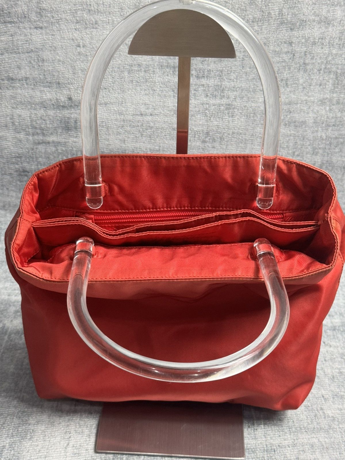 Prada Prada Tessuto Nylon Handbag Size ONE SIZE - 11 Thumbnail