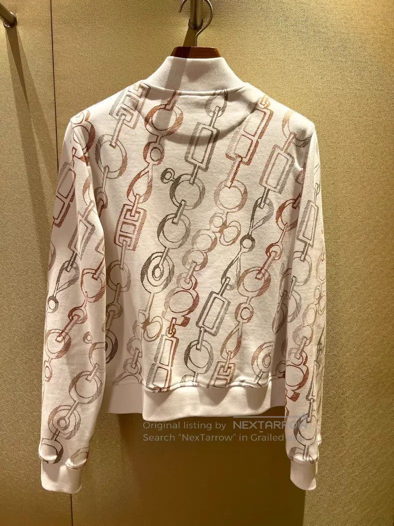 Hermes Hermes Swirling Melody baseball jacket Size XS / US 0-2 / IT 36-38 - 7 Thumbnail