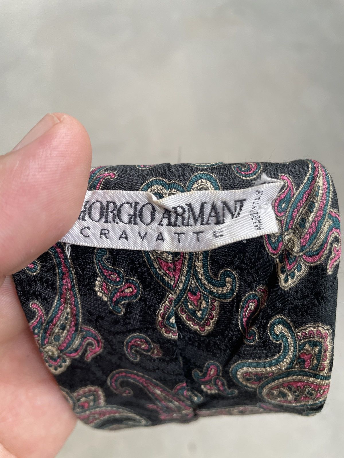 Giorgio Armani GIORGIO ARMANI CRAVETTE TIE Size ONE SIZE - 2 Thumbnail
